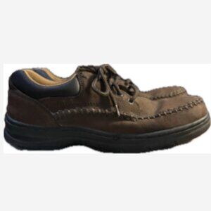 Earth Spirit Kirk Shoes Oxfords Casual Leather Men’s Size 7.5 Wide Brown Lace Up